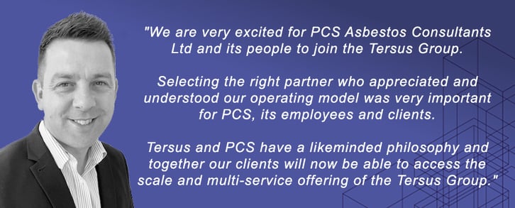 Paul Kelly quote PCS Asbestos Consultants